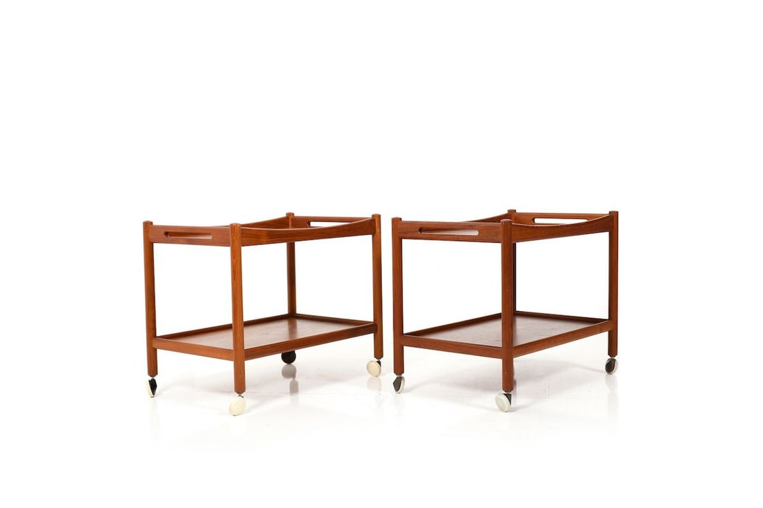 AT-45 Trolleys by Hans J. Wegner, 1960s, Set of 2 - 2