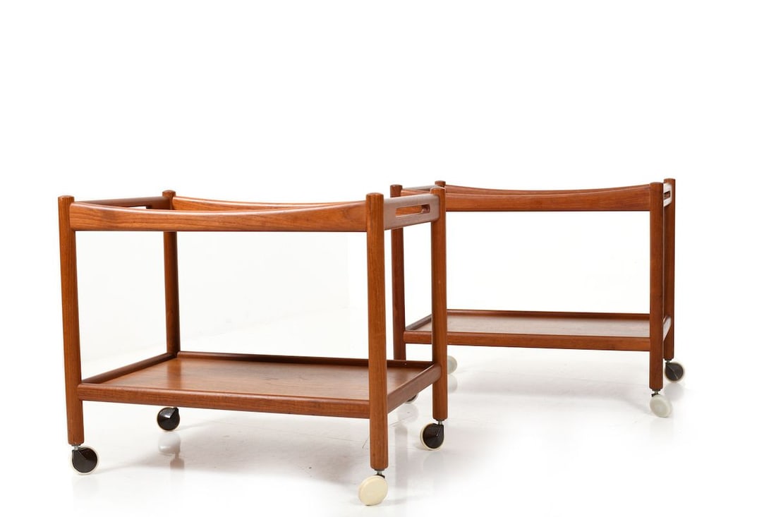 AT-45 Trolleys by Hans J. Wegner, 1960s, Set of 2 - 4