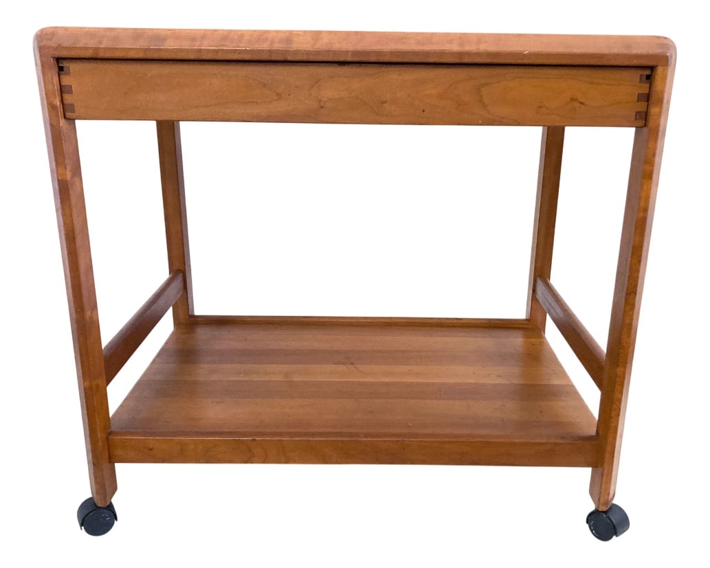 Danish Teak Bar Cart by Aksel Kjersgaard, 1960s (1 of 13)