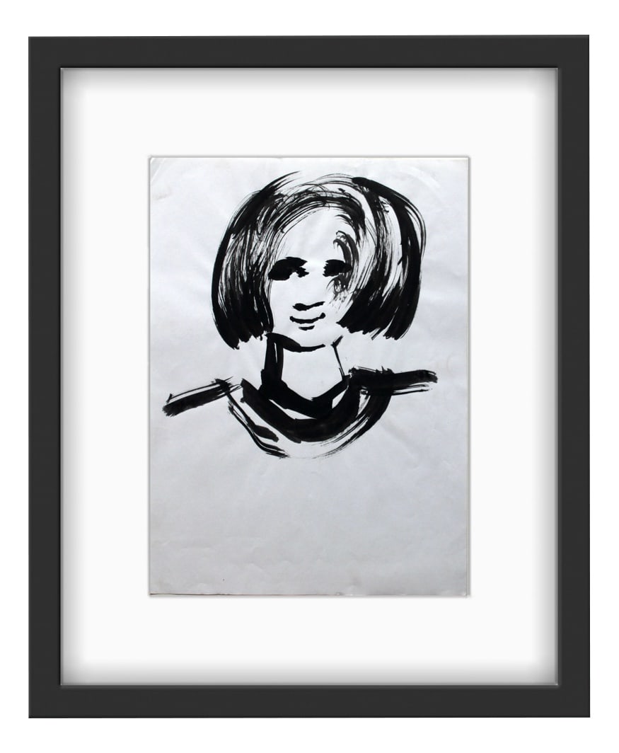 Anna Zawadka, Between Women, Ink on Paper (1 of 6)