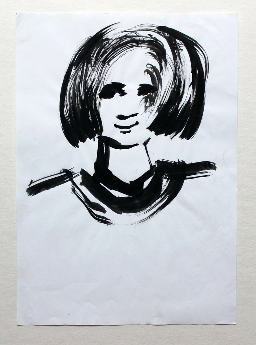 Anna Zawadka, Between Women, Ink on Paper - 2