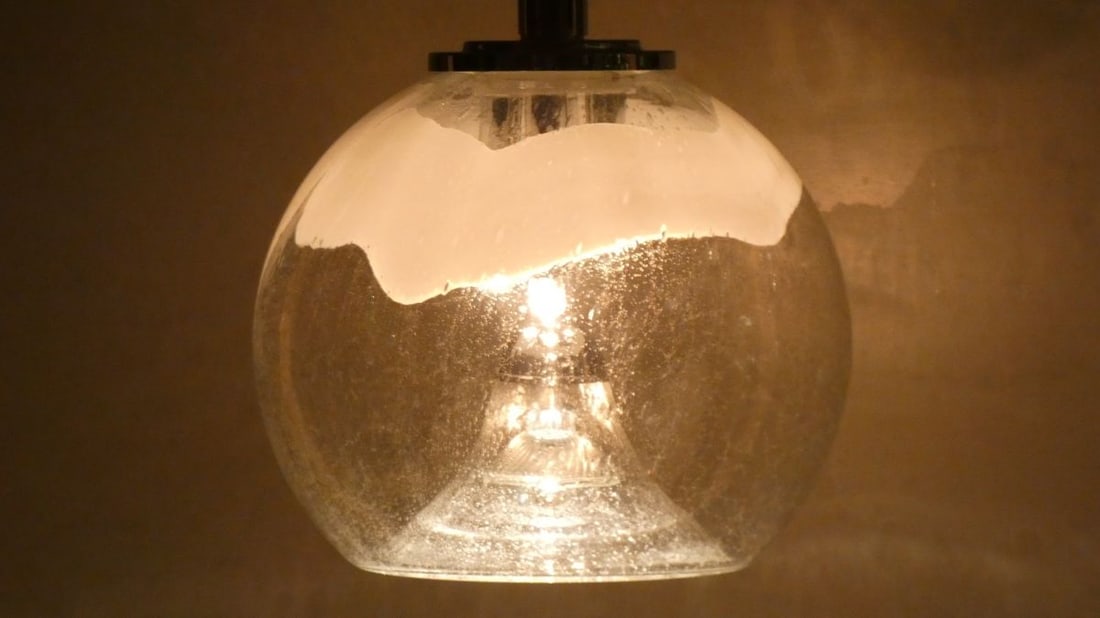 Ceiling Lamp by G. Sciolari for Mazzega, 1970s - 6