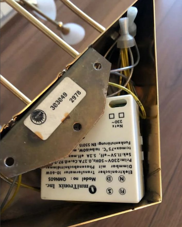 Large Mid-Century Modern Wall Light, 1960s - 2