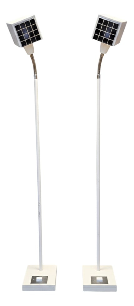 Kuben Floor Lamps by B. Svensson for Elidus, Set of 2 (1 of 9)