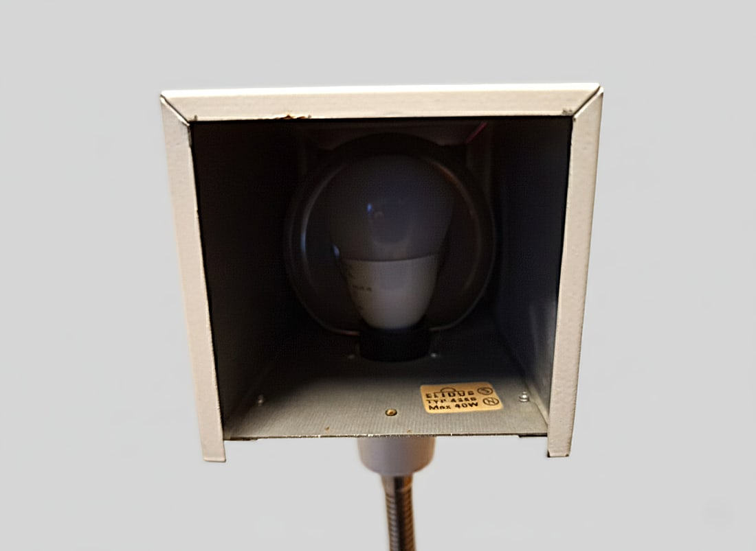 Kuben Floor Lamps by B. Svensson for Elidus, Set of 2 - 8