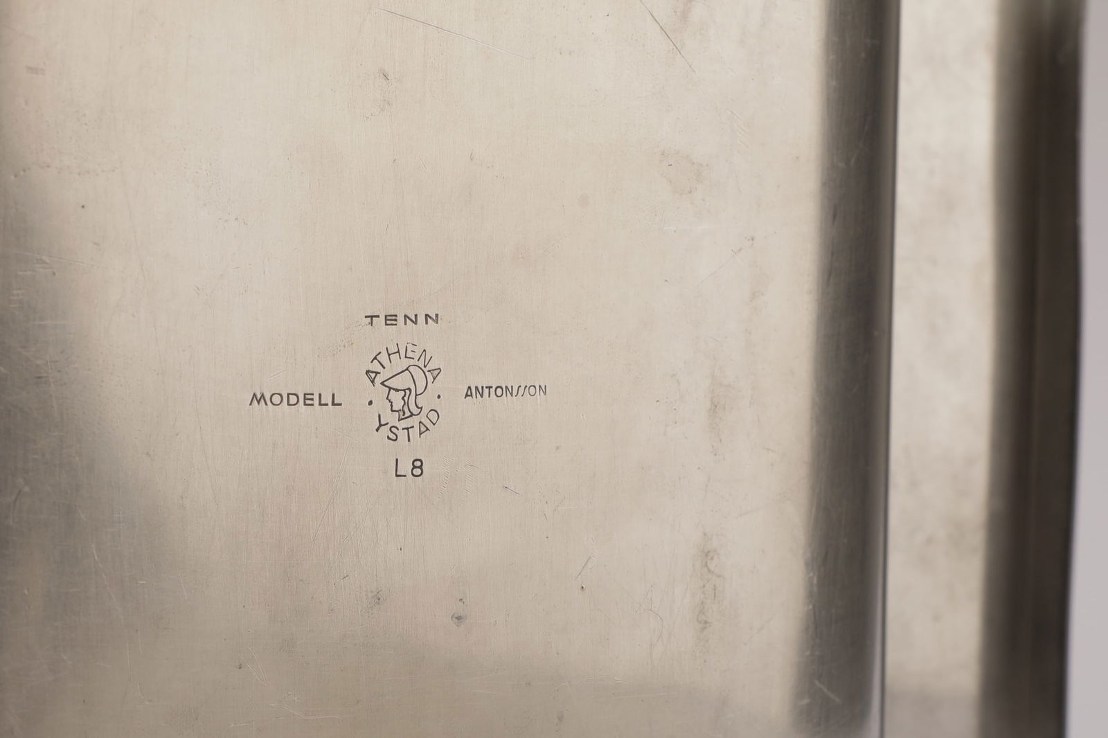 Pewter Athena Tray by Oscar Antonsson, 1937 - 5