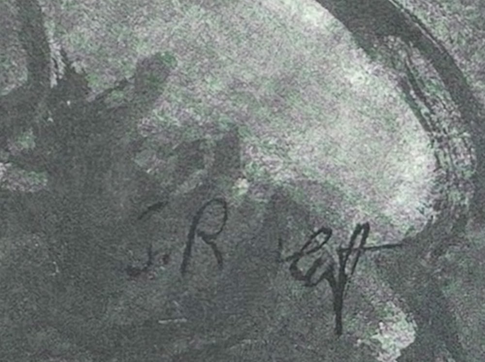 Schmidt-Rottluff, Composition, 1966, Lithograph - 4