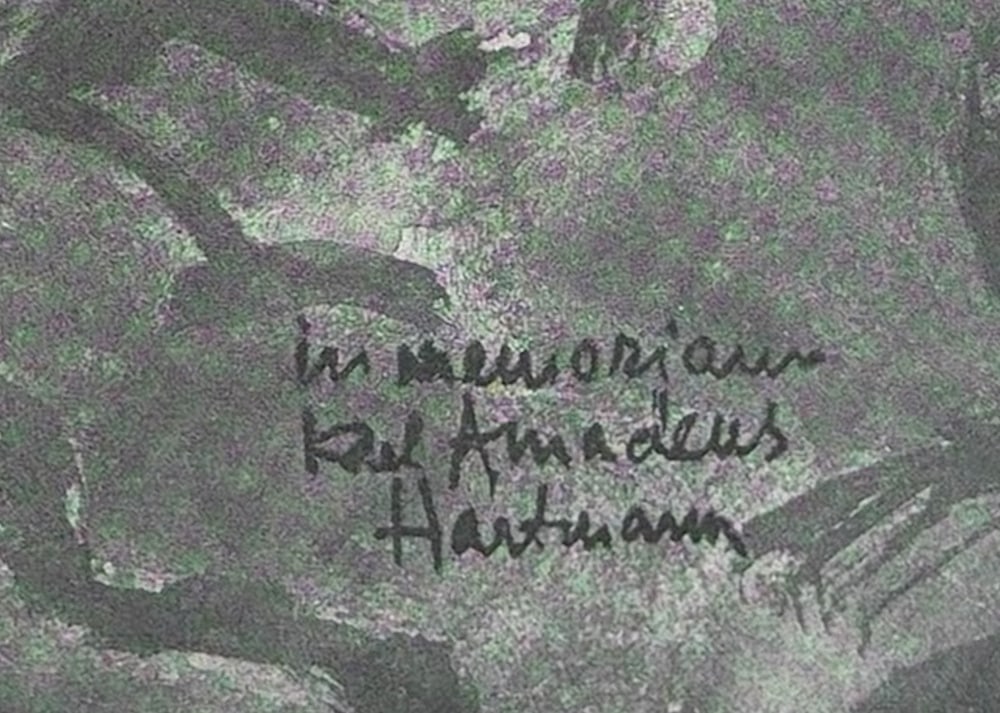 Schmidt-Rottluff, Composition, 1966, Lithograph - 5