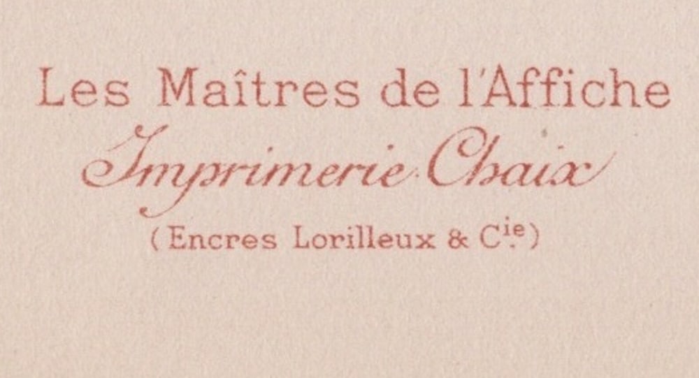 J. Chéret, Les Maîtres de L'Affiche, 1897, Paper - 19