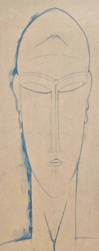 A. Modigliani, Testa di Cariatide, Lithograph - 3