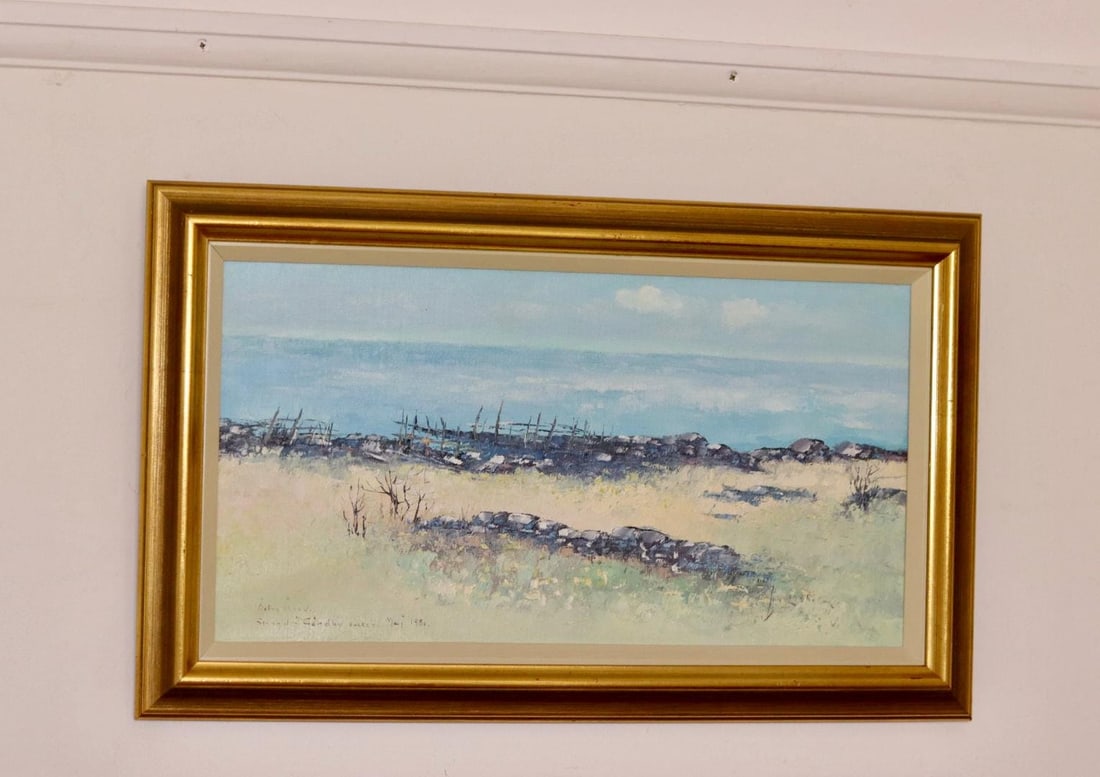 Jim Ronald Lindholm, Beach in Gårdby Parish, 1950s - 10