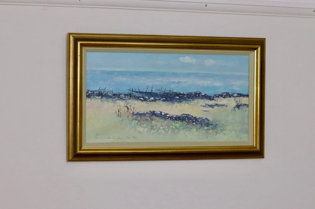 Jim Ronald Lindholm, Beach in Gårdby Parish, 1950s - 6