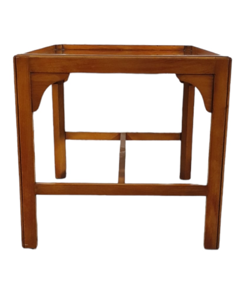 Scandinavian Coffee Table in Wood, 1970s - 5