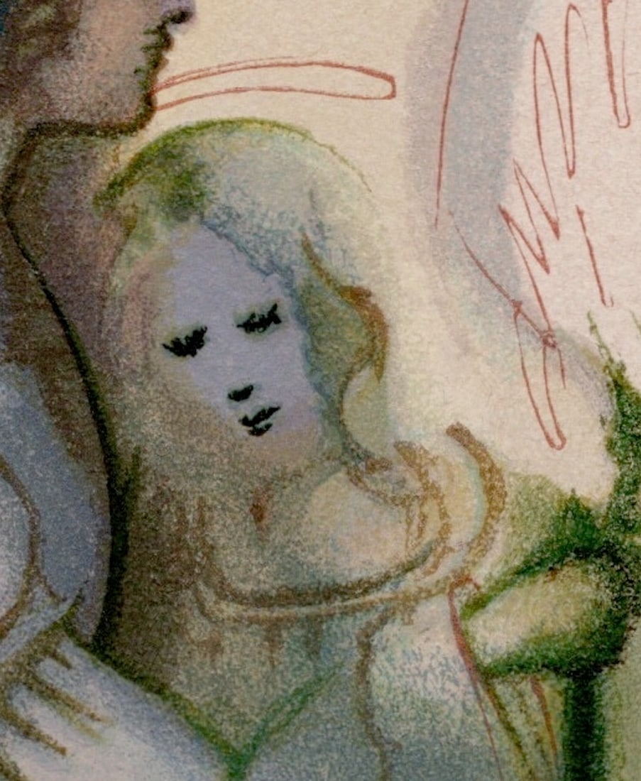 S. Dali, The Archangel Gabriel, 1964, Woodcut - 5