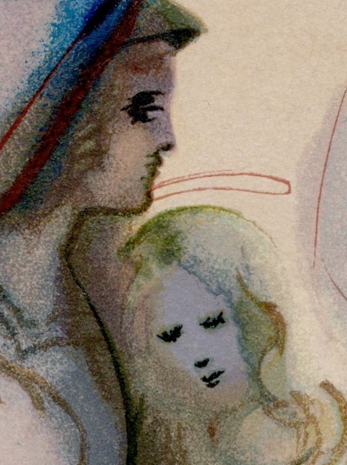 S. Dali, The Archangel Gabriel, 1964, Woodcut - 6