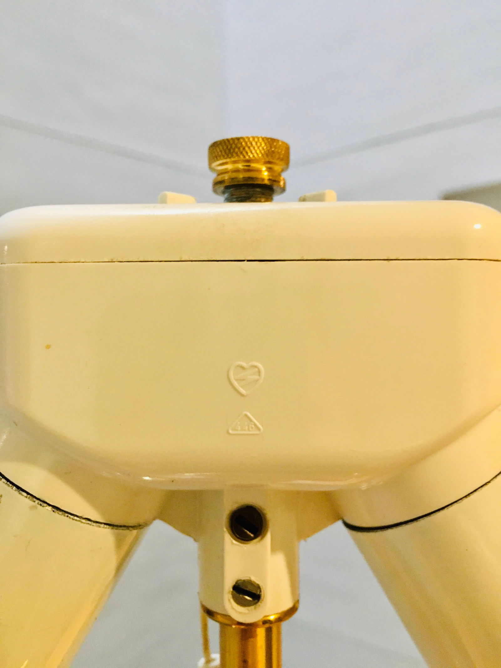 Brass Corn Lamp attributed Maison Charles, 1960s - 10