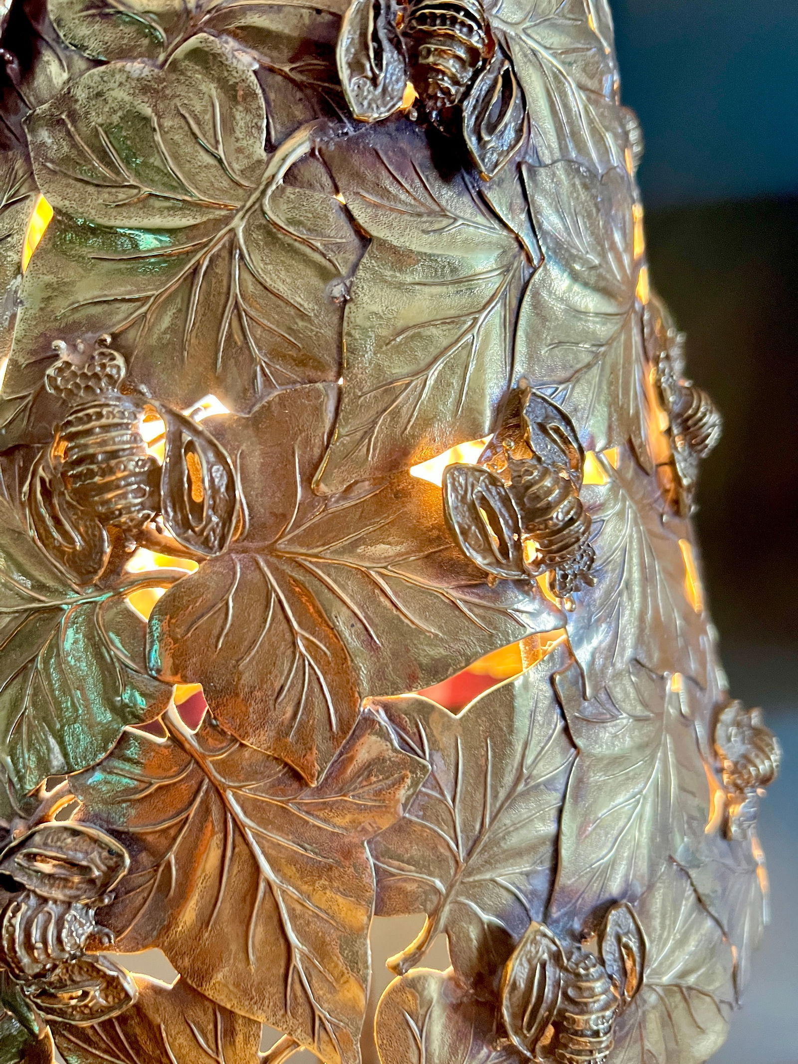 Mid-Century Modern Table Lamp in Brass - 3