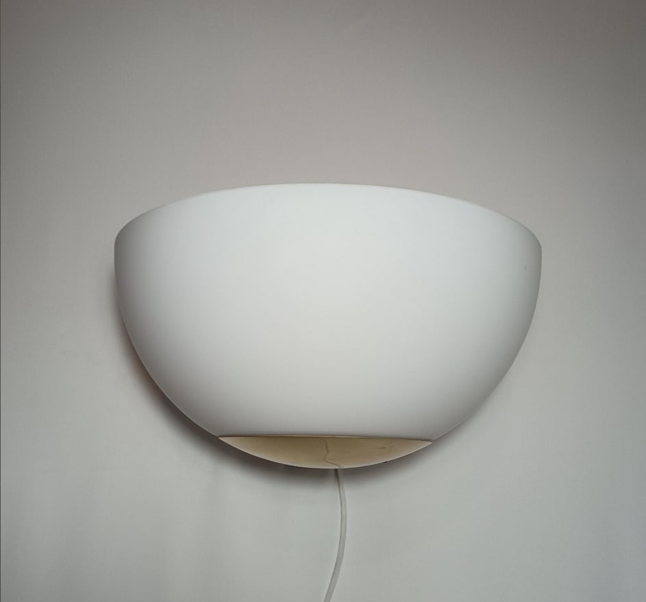 Opaline Glass Sconce from Glashütte Limburg, 1970s - 7