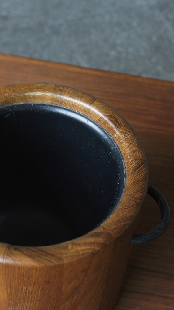 Mid-Century Teak Ice Bucket from Digsmed, 1960s - 4