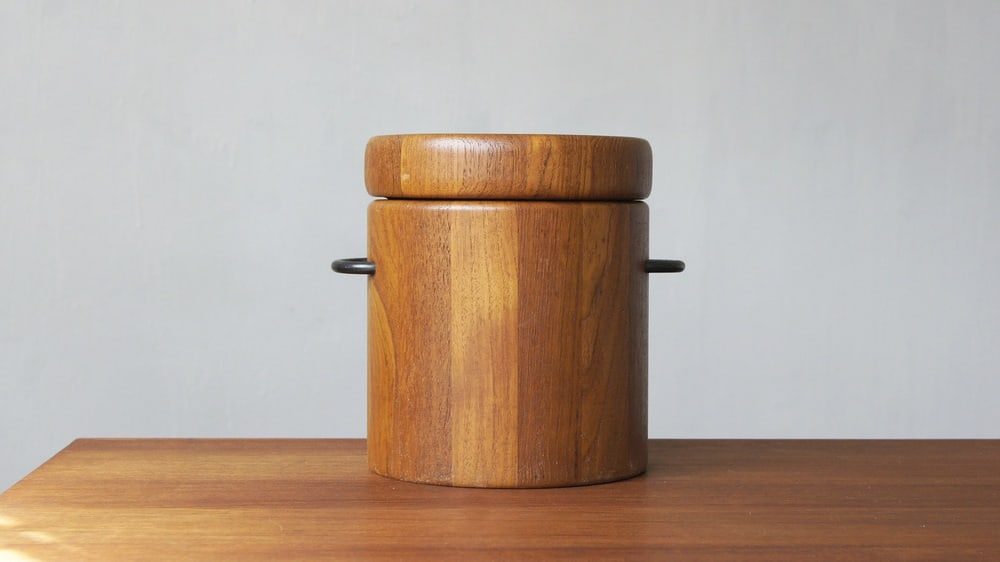 Mid-Century Teak Ice Bucket from Digsmed, 1960s - 5