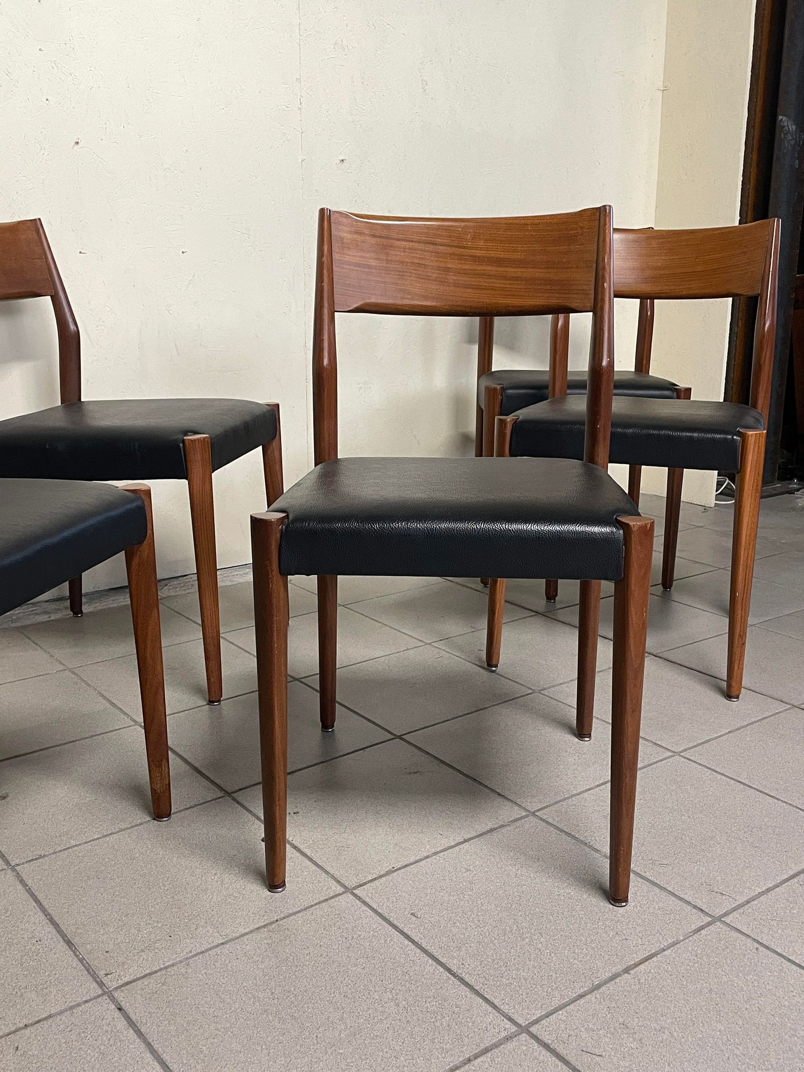 Vintage Scandinavian Chairs, 1960s, Set of 6 - 10