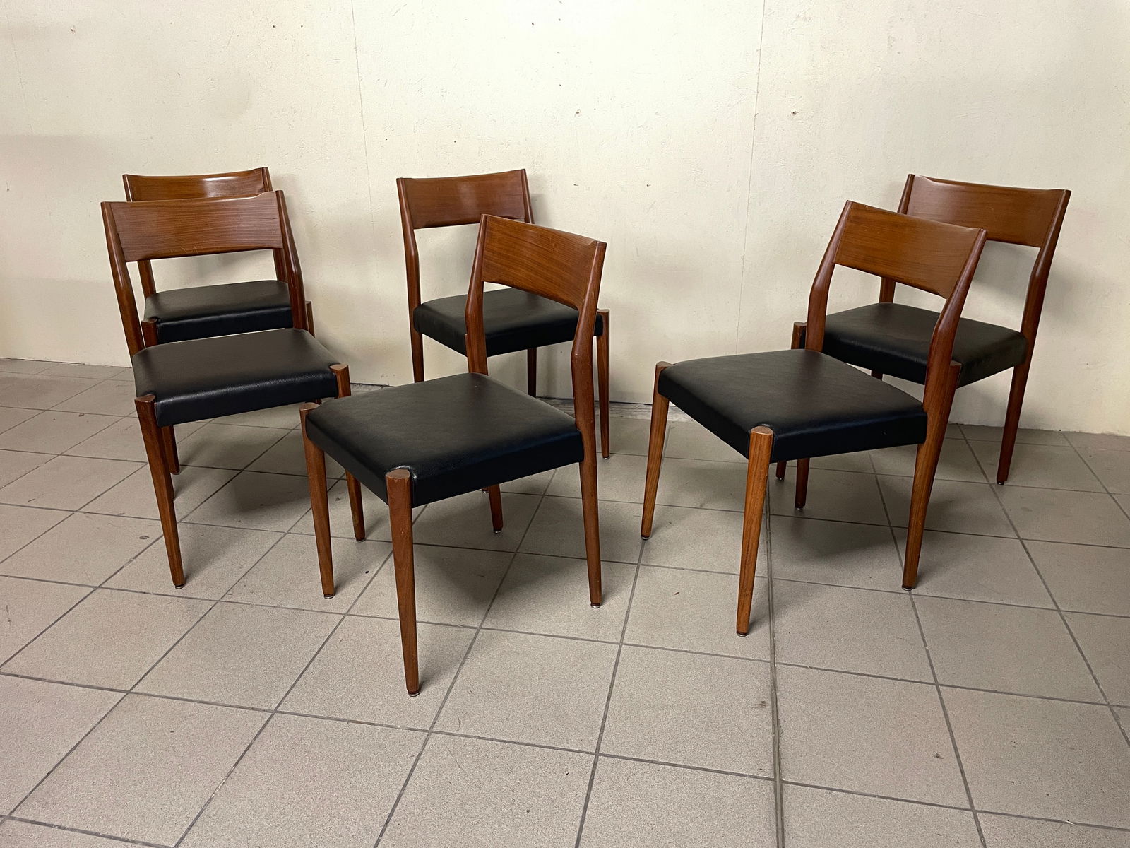 Vintage Scandinavian Chairs, 1960s, Set of 6 - 15