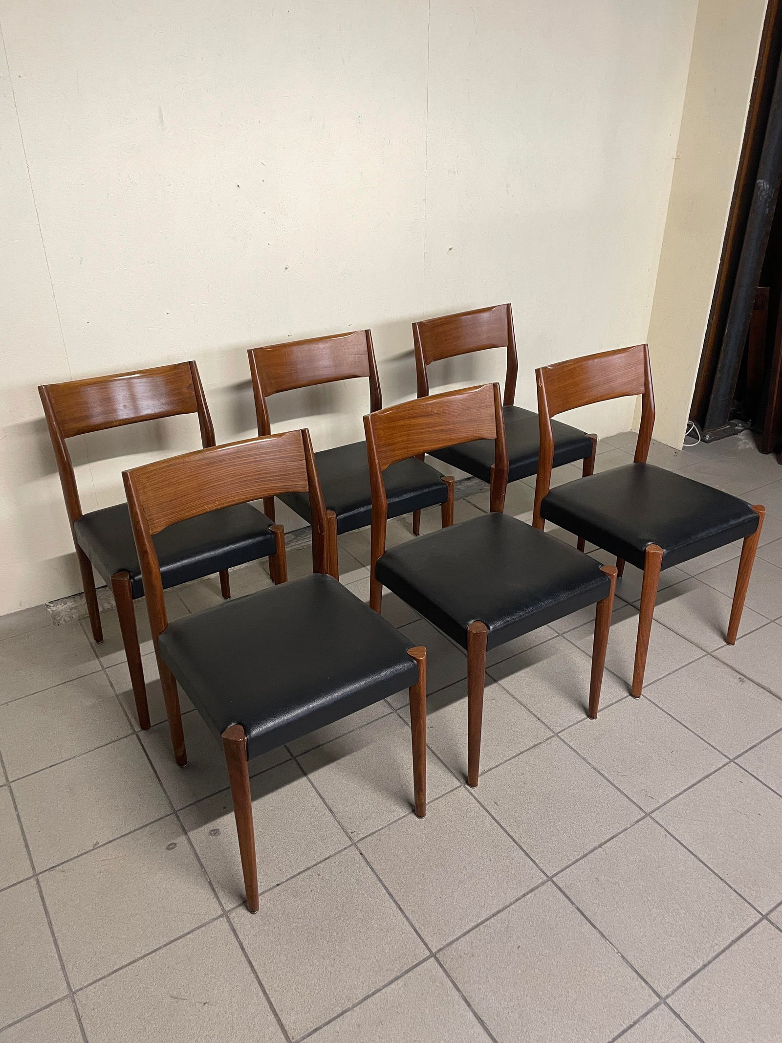 Vintage Scandinavian Chairs, 1960s, Set of 6 - 17