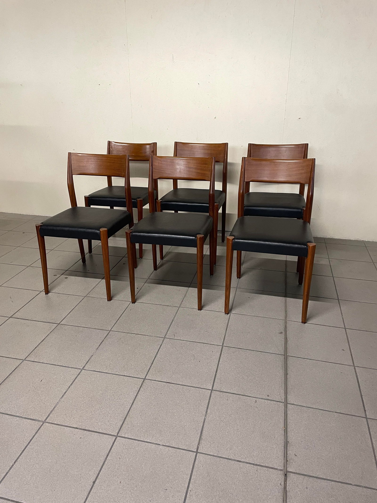Vintage Scandinavian Chairs, 1960s, Set of 6 - 18