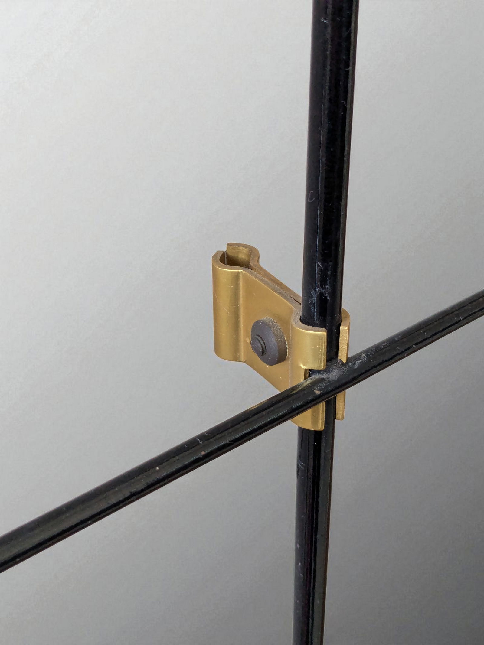 Metal Wall Coat Rack by Drahtwerke Erlau, 1960s - 6