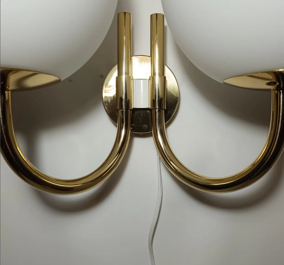 Vintage Sconce from Glashutte Limburg, 1970s - 4
