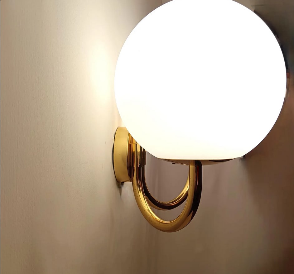 Vintage Sconce from Glashutte Limburg, 1970s - 5