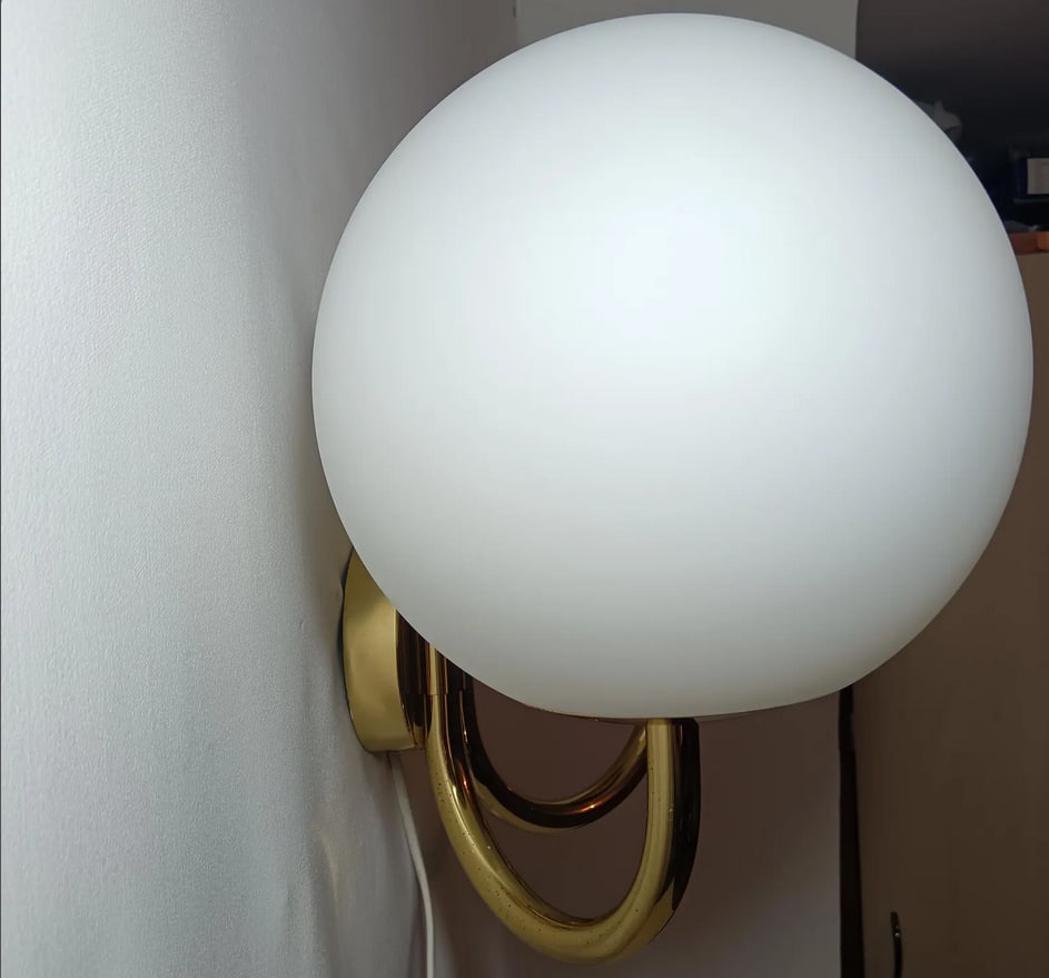 Vintage Sconce from Glashutte Limburg, 1970s - 6