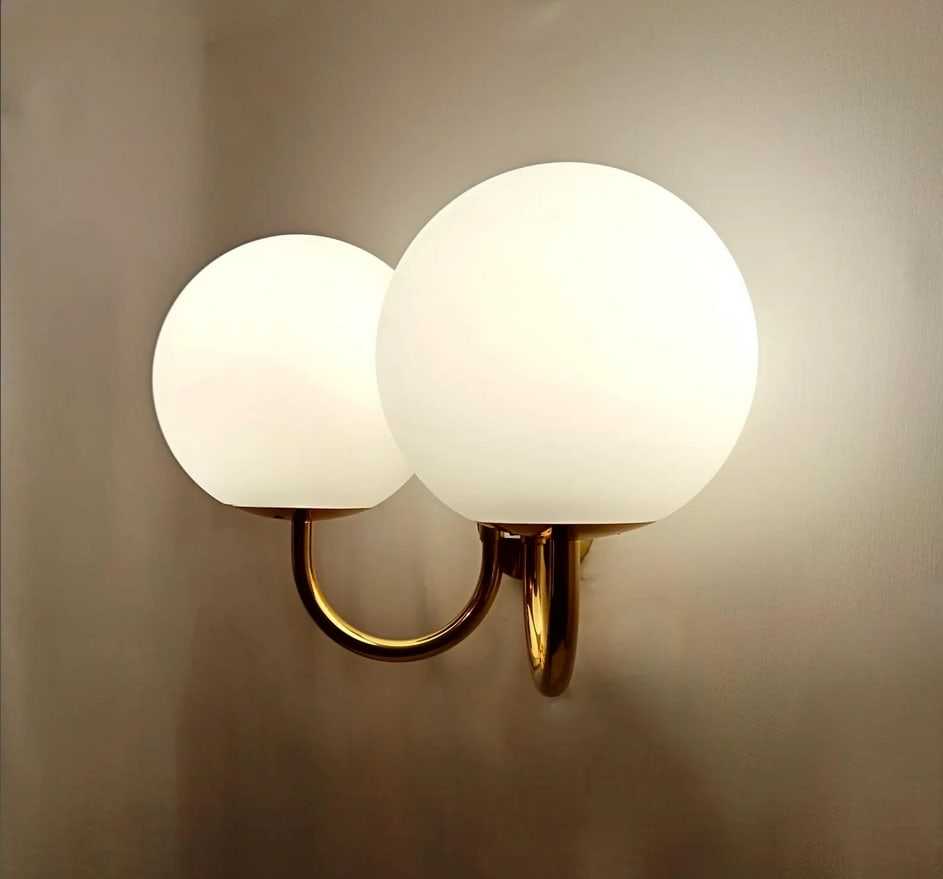 Vintage Sconce from Glashutte Limburg, 1970s - 7