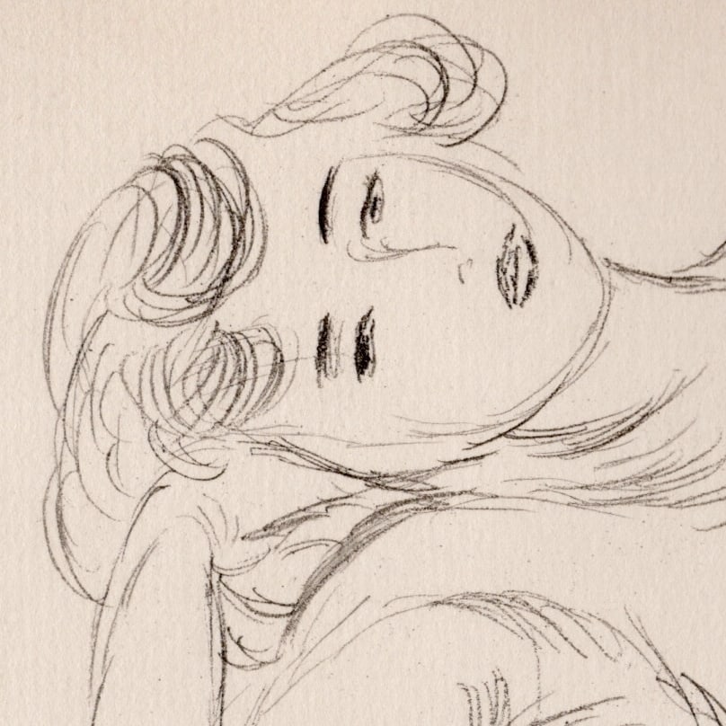 Henri Matisse, Lying Nude Girl, 1920, Lithograph - 4