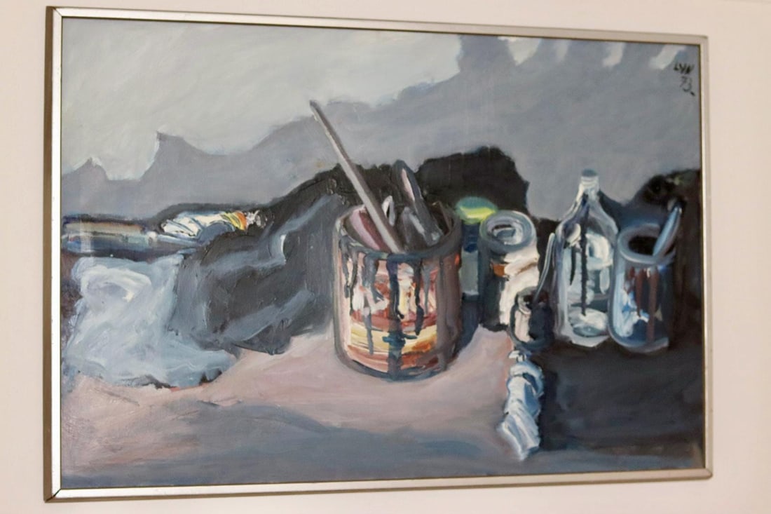 Nilsson, Still Life with Paint Pots, 1950s, Oil - 7