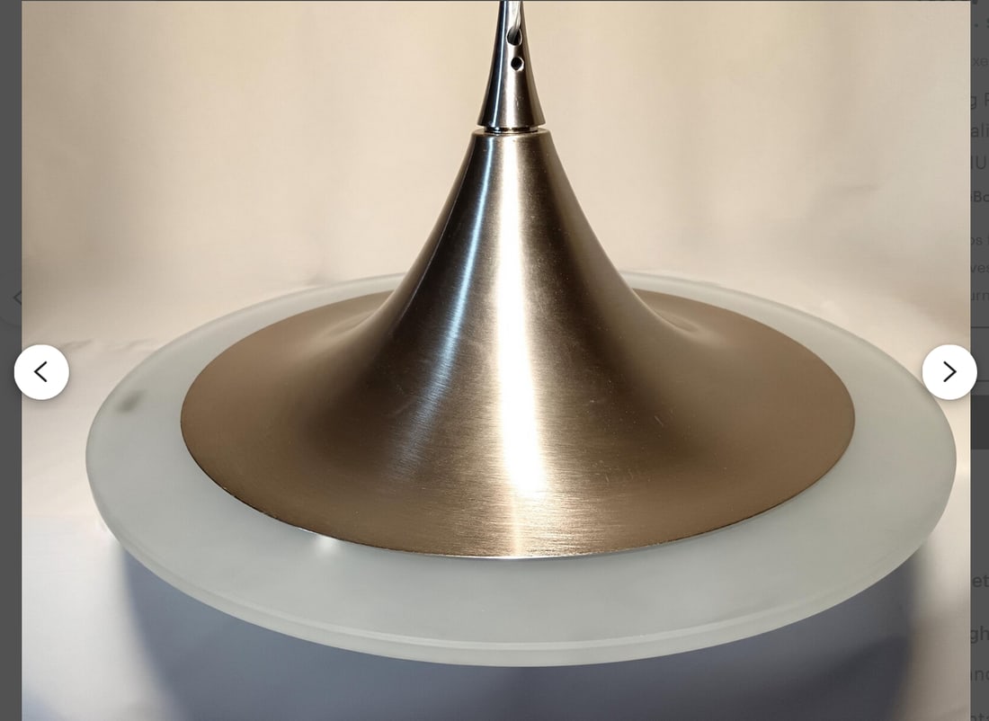 Vintage Pendant Light in Murano, 1990s - 9