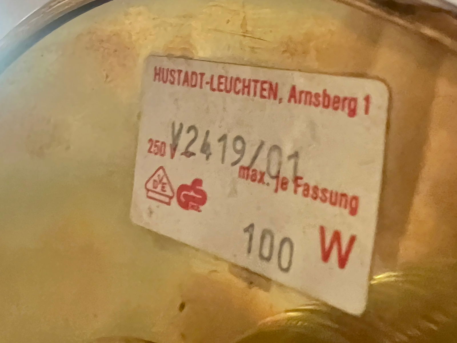 Marble Arch Floor Lamp by Hustadt Leuchten, 1970s - 4