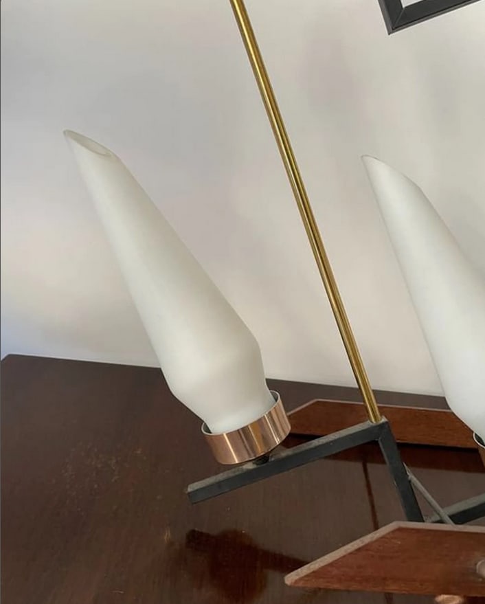 Mid-Century Modern Ceiling Light, 1960s - 3