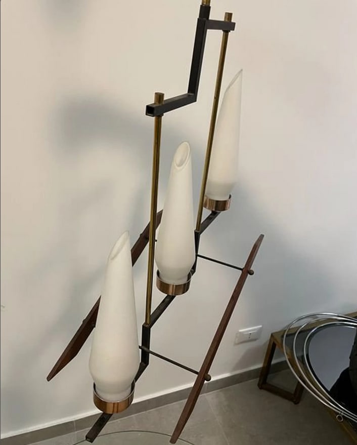 Mid-Century Modern Ceiling Light, 1960s - 8