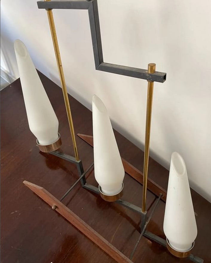 Mid-Century Modern Ceiling Light, 1960s - 9