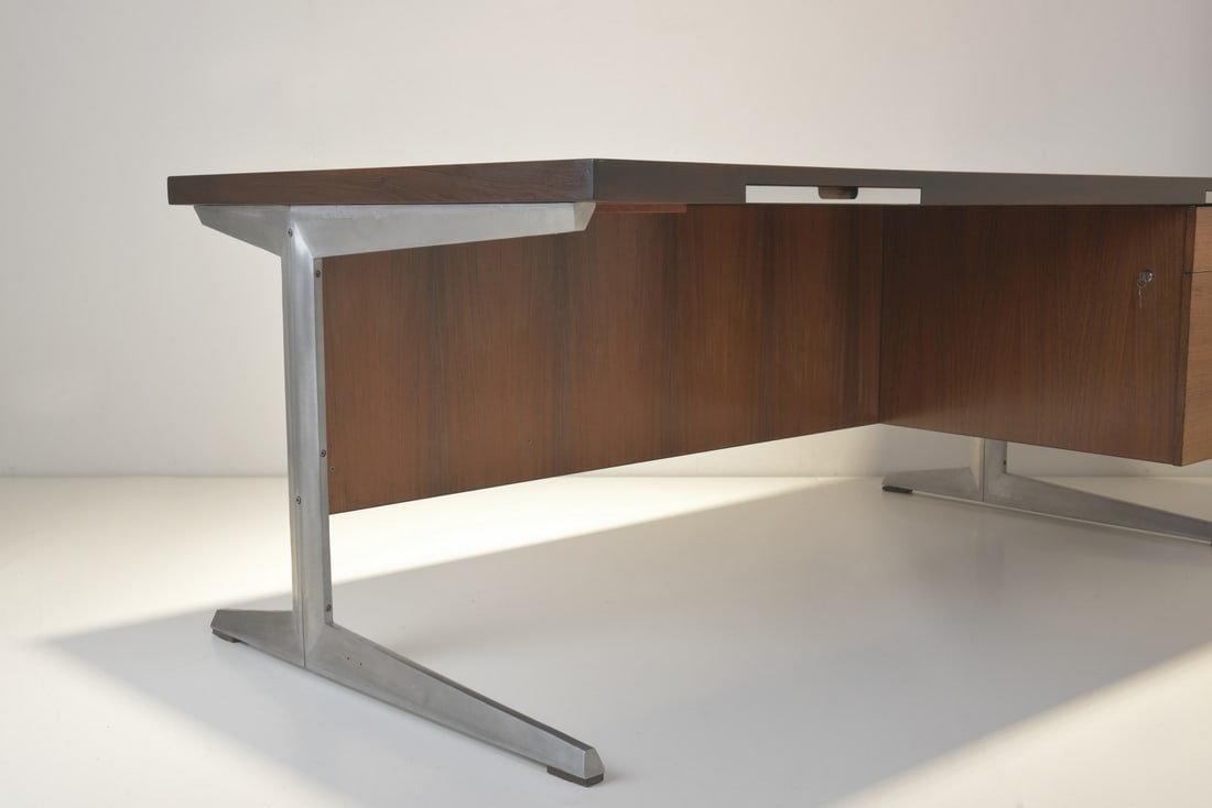 Desk in Rosewood by Marius Byrialsen, 1960s - 18