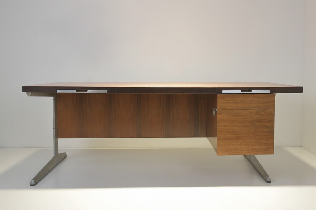 Desk in Rosewood by Marius Byrialsen, 1960s - 6
