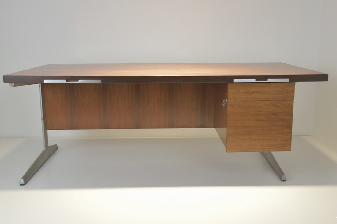 Desk in Rosewood by Marius Byrialsen, 1960s - 9