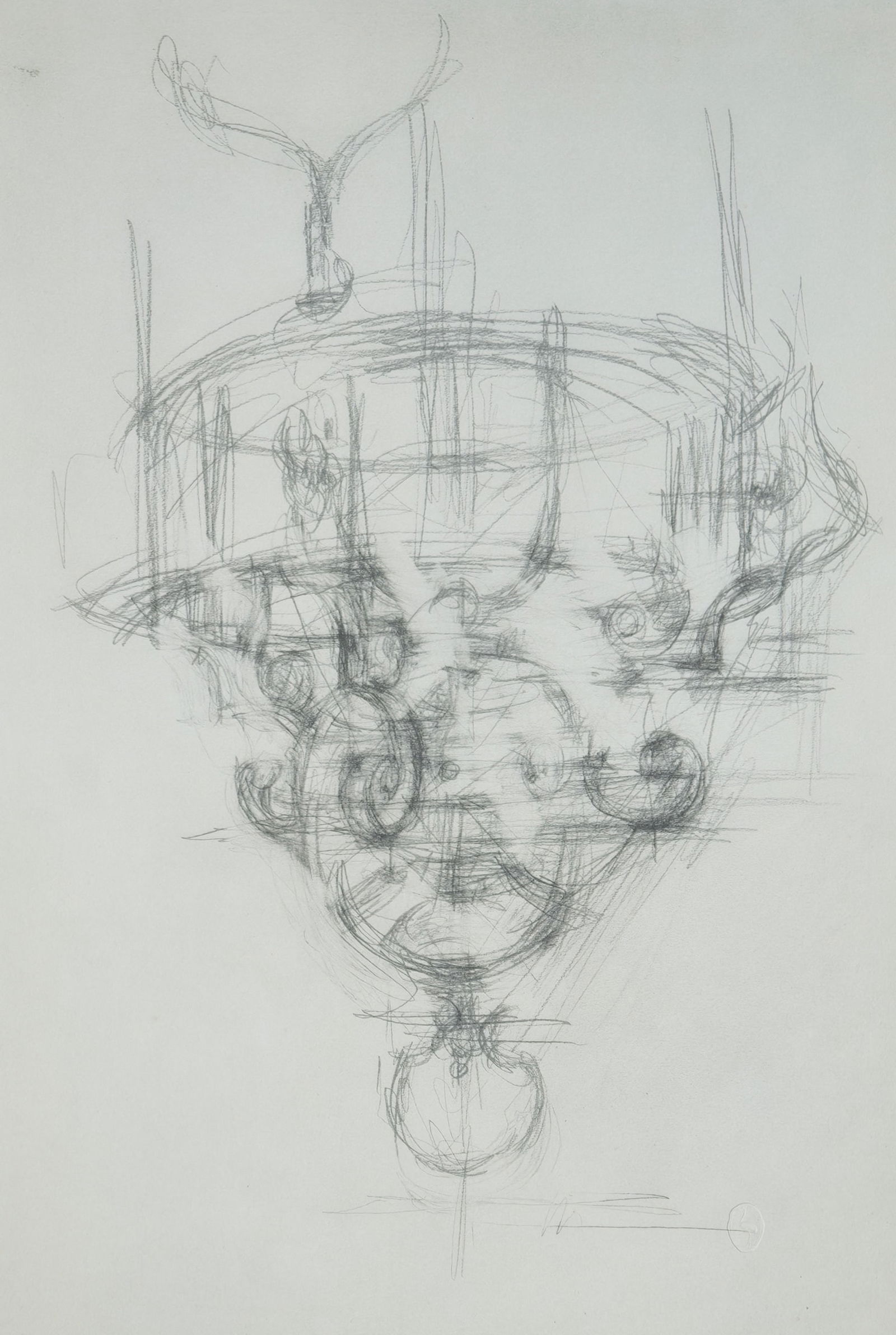 Alberto Giacometti, Chandelier, 1963, Lithograph - 5