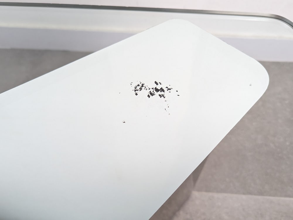 Stainless Steel Ypsilon Coffee Table, 1970s - 7