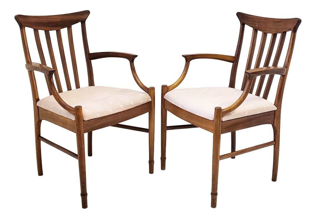 Set of Scandinavian Teak Armchairs, 1960s (1 of 11)
