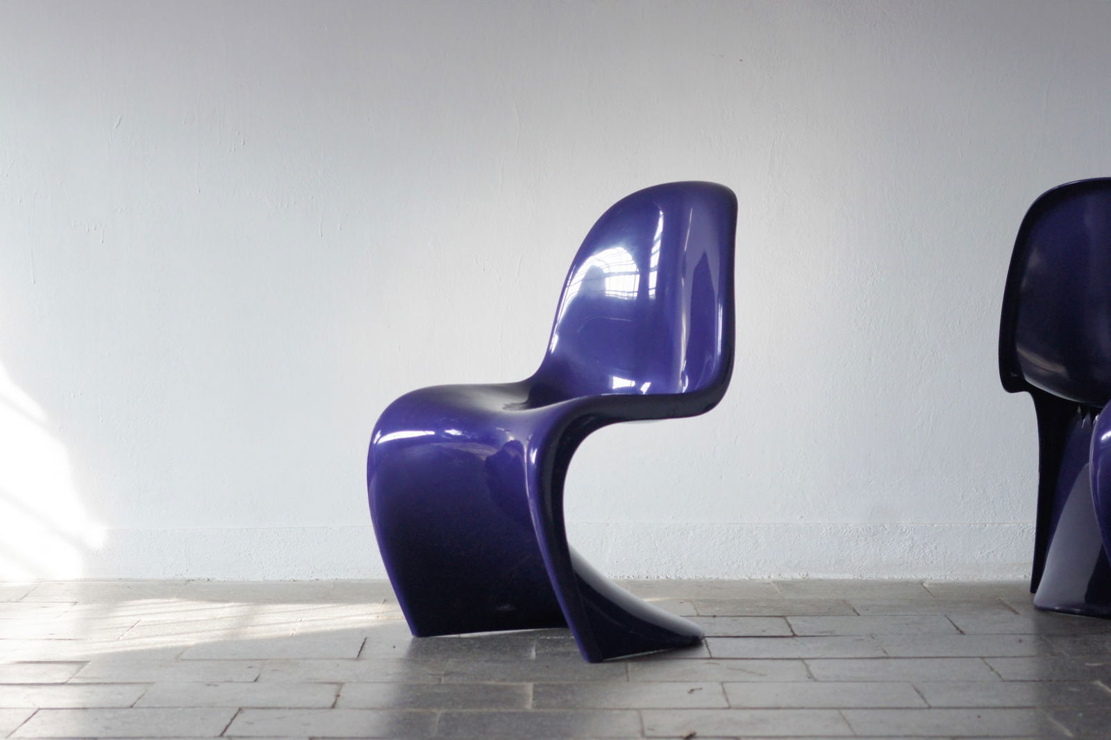 Purple Panton Chairs by Verner Panton, Set of 4 - 4