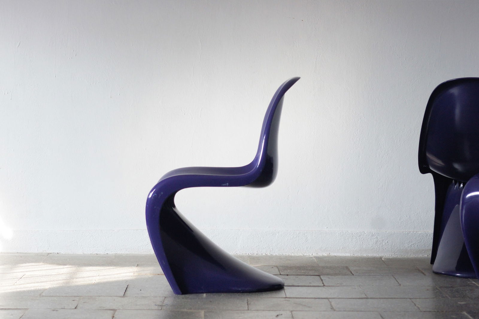 Purple Panton Chairs by Verner Panton, Set of 4 - 5