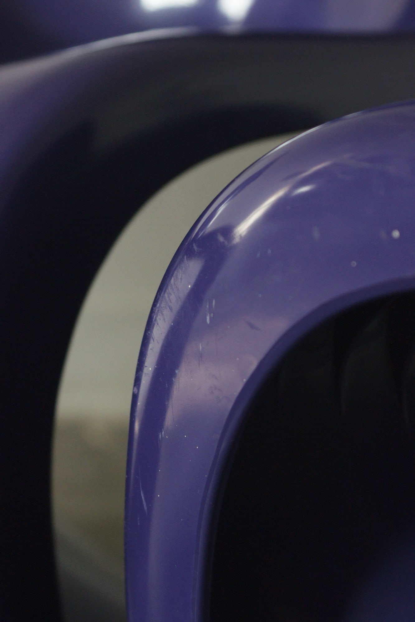 Purple Panton Chairs by Verner Panton, Set of 4 - 9