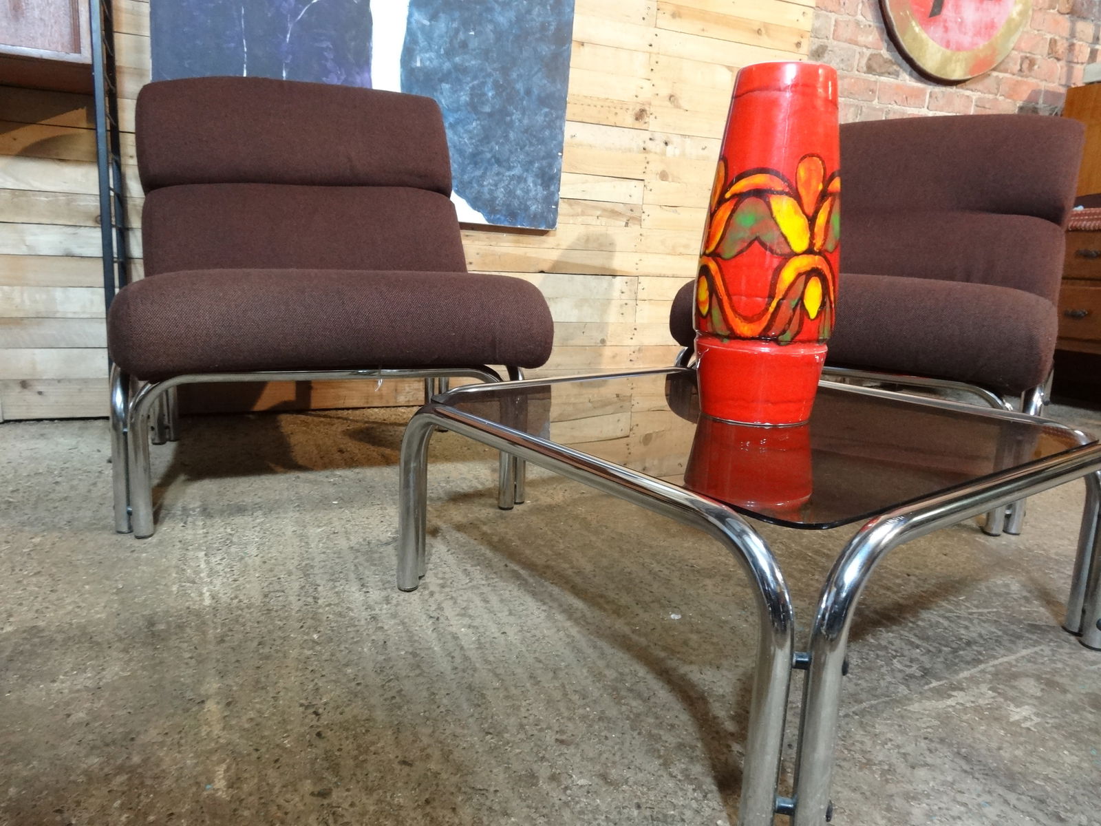 Lounge Chairs for Evertaut International, Set of 4 - 7